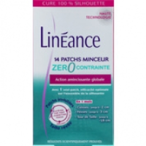 Linéance Patchs minceur, caféine thé vert L.carnitine fucus, action amincissant