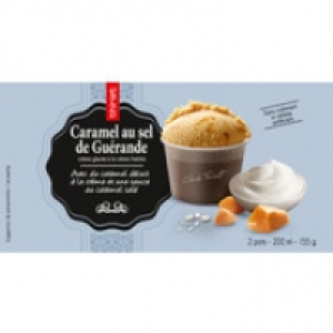 Monoprix Thiriet Cr&egrave;me glac&eacute;e caramel au sel de gu&eacute;rande