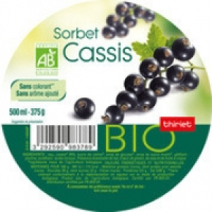 Thiriet Cr&egrave;me glac&eacute;e cassis, Bio