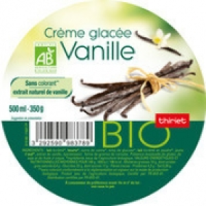 Thiriet Cr&egrave;me glac&eacute;e &agrave; la vanille, Bio
