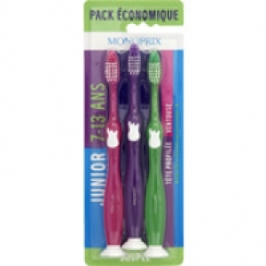 Monoprix Monoprix Brosse &agrave; dents souple junior 7-13 ans