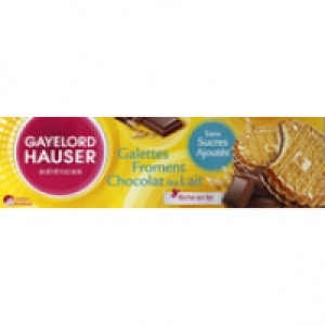 Gayelord Hauser Galettes au froment et chocolat au lait