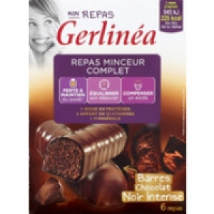Gerlin&eacute;a Barre repas chocolat intense
