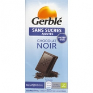 Gerbl&eacute; Chocolat noir hypoglucidique, objectif sant&eacute;