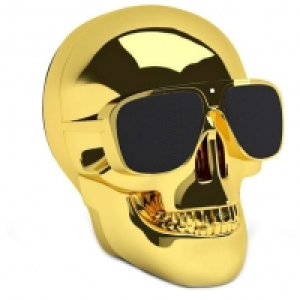 Jarre AEROSKULL NANO - Or - Enceinte portable