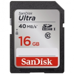 Carte SDHC 16 Go Ultra - Carte m&eacute;moire 19.99&nbsp;&euro;
