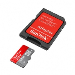 Micro SDHC 32 Go Ultra + Adaptateur - Carte m&eacute;moire 19.99&nbsp;&euro;