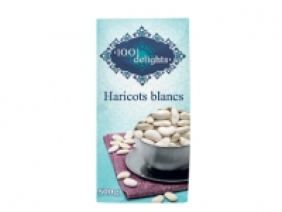 Haricots blancs 1.29 €