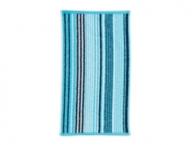 Serviette de bain en &eacute;ponge avec broderie ou rayures