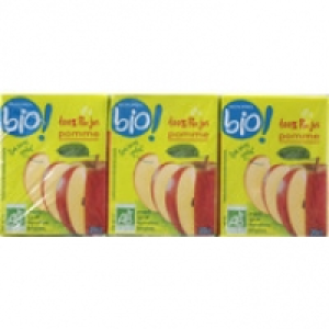 Jus de pomme, 100% pur jus, certifié AB 2.86 €