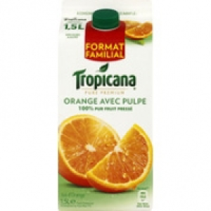 Tropicana pure premium orange avec pulpe