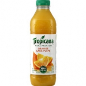Tropicana Pur jus dorange sans pulpe