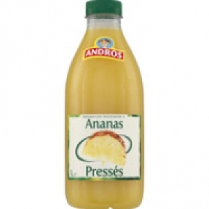 Monoprix Andros Ananas, jus de fruits frais pasteurisé