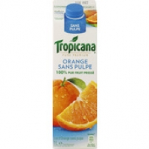 Tropicana Jus dorange sans pulpe - 100% pur fruit pressé
