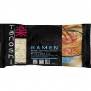 Tanoshi Nouilles japonaises précuites, assaisonnement crevettes