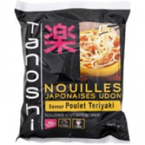 Tanoshi Nouilles udon instantanées poulet