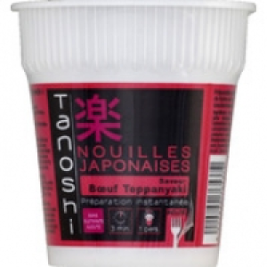 Tanoshi Nouilles japonaises saveur boeuf teppanyaki