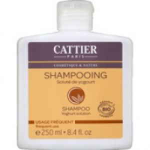 Cattier Shampooing usage fréquent, soluté de yoghourt, cosmétique bio