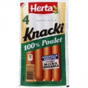 Knacki poulet 1.57 €