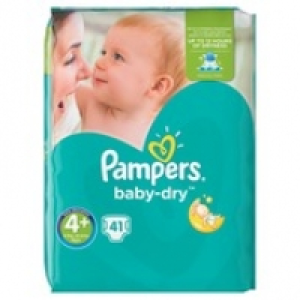 Pampers Couches Taille 4 Maxi 9-20 kg