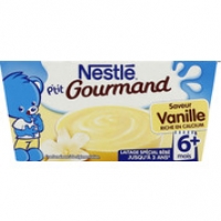 Monoprix Nestlé Dessert lacté à la vanille, dès 6 mois