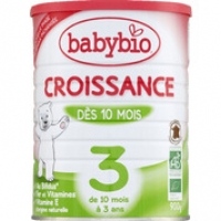 Monoprix Babybio Croissance, de 10 mois à 3 ans, en poudre, certifié AB
