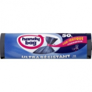 Handy Bag Sacs à liens ultra-resistant, anti-fuite, triple epaisseur, 50L