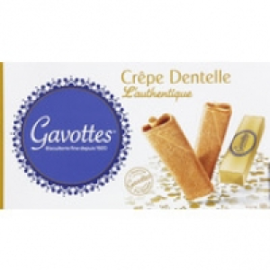 Gavottes Crêpe dentelle, fine, croustillante et légère