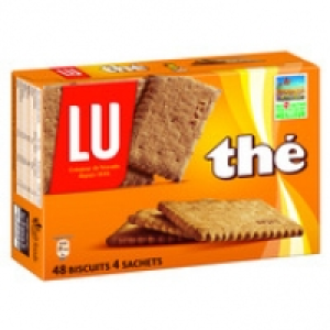 Lu Biscuits secs, thé, sachets fraîcheur