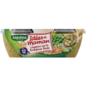 Blédina Légumes verts, boulghour, dinde et touche de fines herbes, dès 12 mois