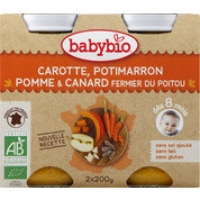 Monoprix Babybio Canard et légumes, dès 8 mois, certifié AB