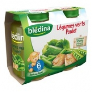 Monoprix Blédina Légumes verts et poulet, dès 6 mois