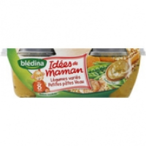 Blédina Légumes variés petites pâtes veau, dès 8 mois