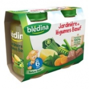 Blédina Jardinière de légumes boeuf dès 6 mois