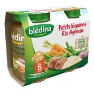 Blédina Riz légumes Riz Agneau