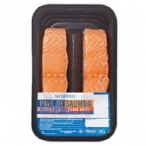 Monoprix Pavé de saumon, élevé en Norvège