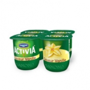 Monoprix Activia Spécialité laitière au bifidus, saveur vanille