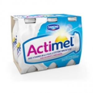 Monoprix Actimel Yaourts à boire, nature sucré