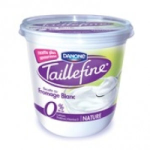 Taillefine Fromage blanc nature, 0% de mat. Gr.