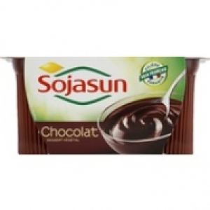Sojasun Dessert soja au chocolat, 100% végétal