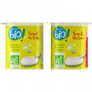 Monoprix Bio Yaourts natures au lait de vache, certifié AB