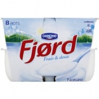 Monoprix Fjord Yaourts au lait entier, goût nature