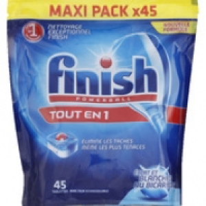 Calgonit Powerball Tout en 1. Elimine les taches même les plus tenaces. 45 tabl