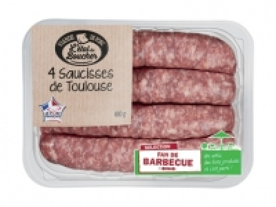 4 saucisses de Toulouse 2.75 €