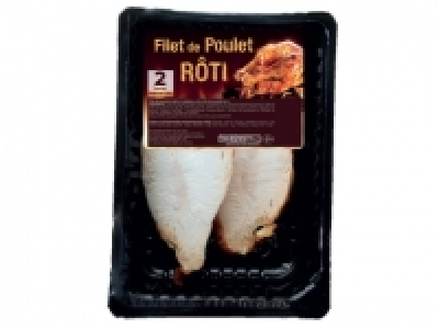 2 filets de poulet rôti