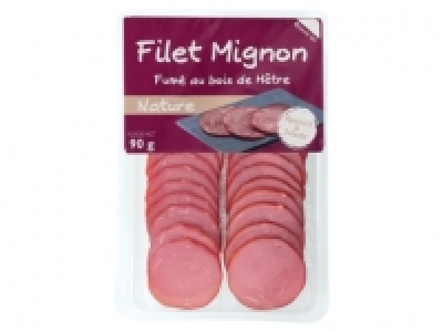 Filet mignon fumé au bois de hêtre