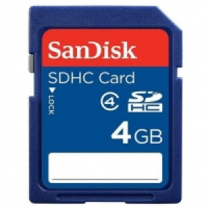Sandisk Carte SDHC 4 Go - Carte mémoire