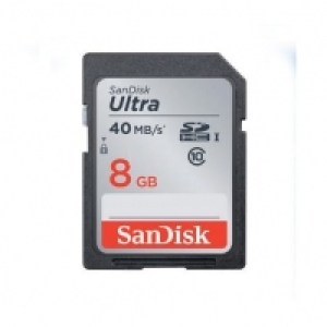 Sandisk Carte SDHC 8 Go Ultra - Carte m&eacute;moire