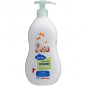 Auchan Baby Gel Lavant Surgras Pompe 750mL