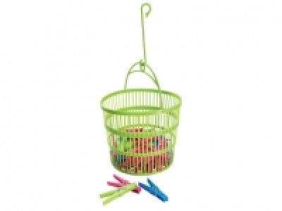 Panier téléscopique, corde à linge ou pinces à linge